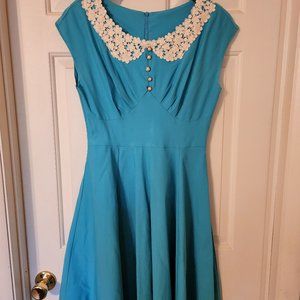 Vintage style "Alice in Wonderland"  ladies dress